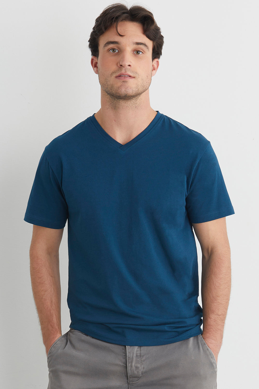 Men's Organic Cotton V-Neck T-Shirt