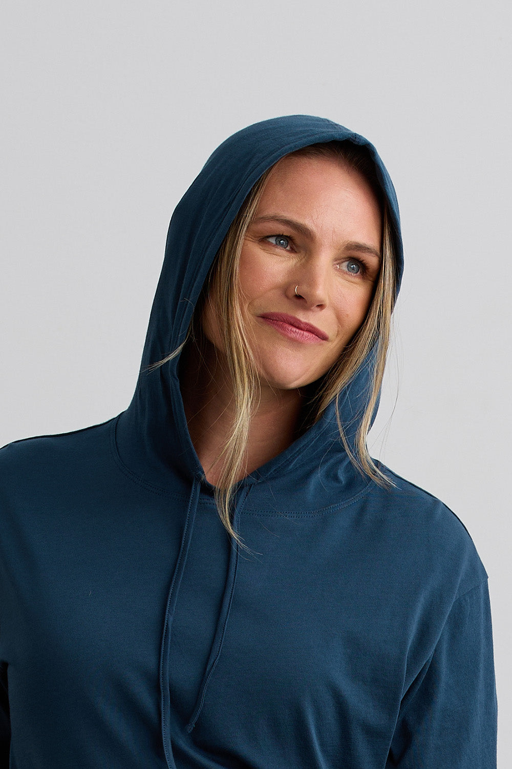 Unisex 100% Organic Cotton Lightweight Pullover Hoodie